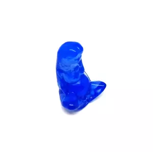 Figura Üveg kék ősanya 4cm