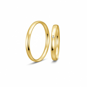 BREUNING arany karikagyűrűk  karikagyűrű BR48/04309YG+BR48/04310YG
